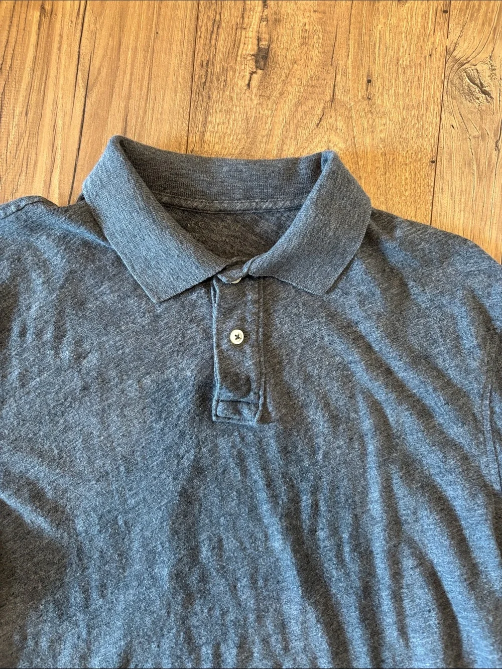 J.Crew Men's Dark Gray Polo
